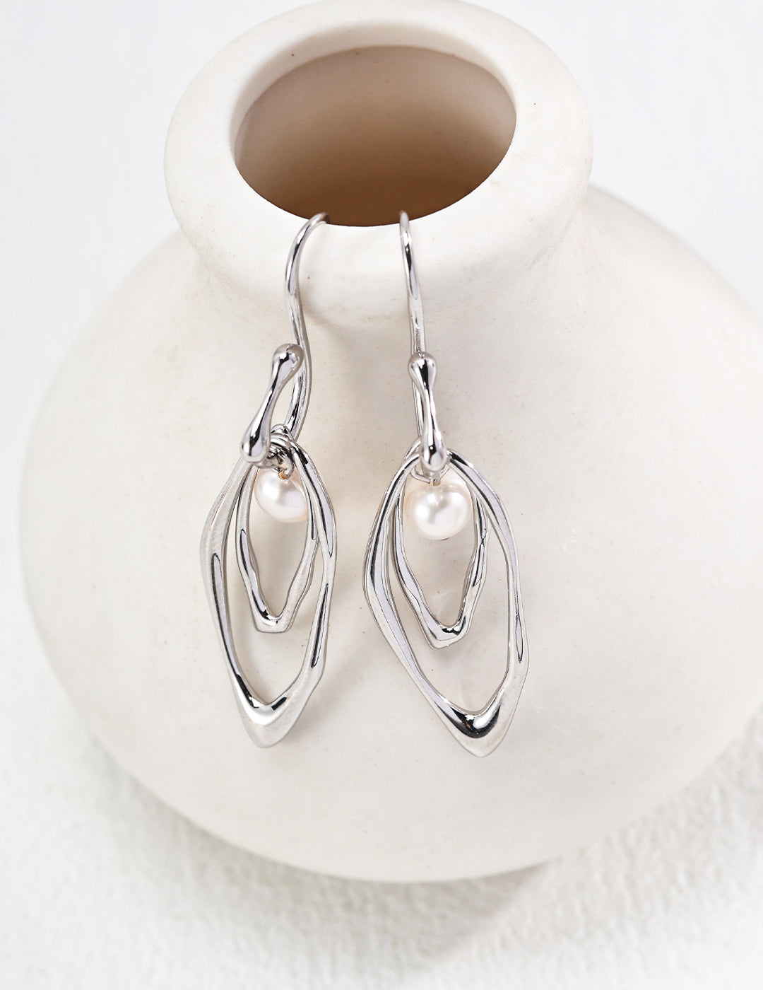 Evelyn Double Drop Dangle Earrings